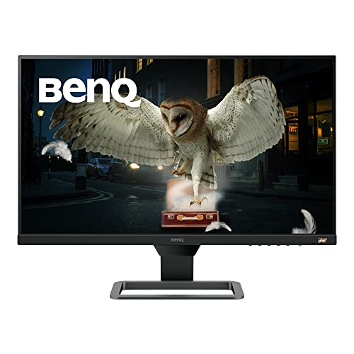 BenQ EW2780 Gaming Monitor 27' FHD 1080p | IPS | HDRi | Eye-Care Reminder Tech w/ Sensor | TUV Certified | Adaptive Brightness | FreeSync | Tilt Screen | Built-In Speakers | HDMI | VESA Ready