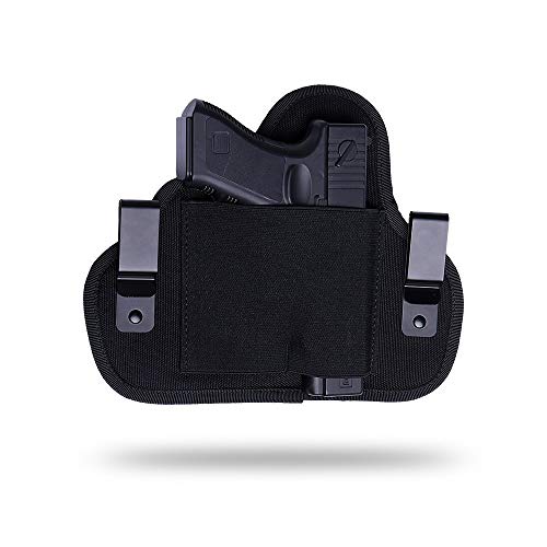 Fonrroni Universal Holster, Concealed Carry Holster, IWB Holster, Holster for Female/Male Fits Glock 21,23,26,39,42/S&W, M&P Shield/Ruger/Taurus, Black