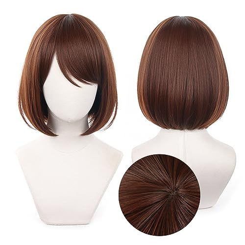 DAZCOS Shoko Ieiri Cosplay Wig Anime JJK Costume Accessories for Halloween (BrownA)