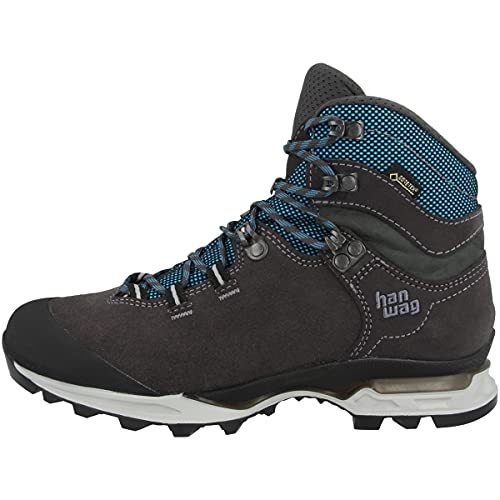Hanwag Tatra Light GTX Backpacking Boot - Women's, Asphalt/Ocean, Medium, 9 US, H202501-64490-9