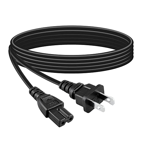 Aprelco 6ft AC Power Cord Cable Compatible with Sharp LC-LC-19SB25U LC-19SK24U LC-19SK25U LC-20AV6U