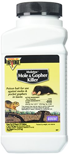 Bonide Chemical Moletox II Mole and Gopher Killer, 8-Ounce