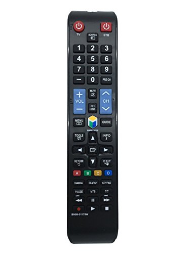 BN59-01178W Replaced Remote fit for Samsung Smart TV UN46H6201AFXZA UN46H6203AF UN46H6203AFXZA UN50H5203AF UN50H5203AFXZA UN50H6201AF UN50H6201AFXZA UN50H6203AF UN58H5202AFXZA UN55HU6830FXZA