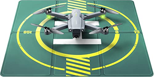 Drone Landing Pads, Waterproof 16.9'' Universal Helipad Fast-fold Double Sided Quadcopter Accessories for DJI Mini 3 pro| DJI Mavic 3 | Mavic Air 2/2S | Mavic Mini 2/1/SE | DJI FPV | DJI Phantom