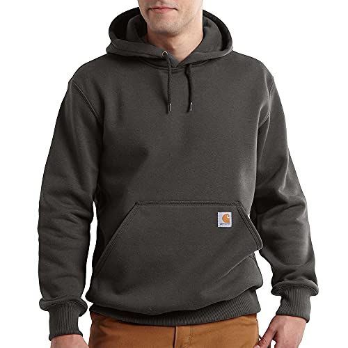 Carhartt Men's Rain Defender Loose Fit Heavyweight Sweatshirt, Peat, X-Large