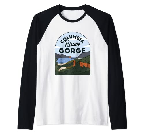 Columbia River Gorge Raglan Baseball Tee