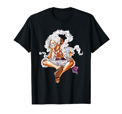 Sun God Nika Gear 5 Straw Hatted Pirate Art T-Shirt