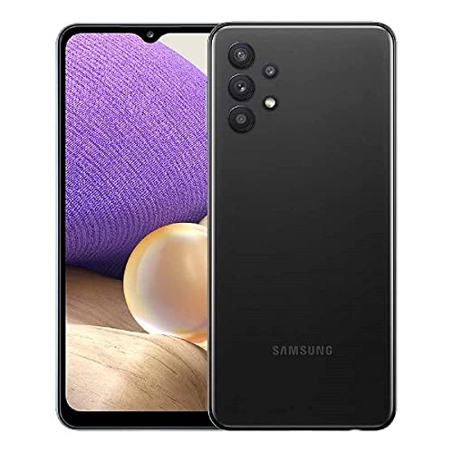 Samsung Galaxy A32 (5G) 64GB A326U (T-Mobile/Sprint Unlocked) 6.5' Display Quad Camera Long Lasting Battery Smartphone - Black (Renewed)