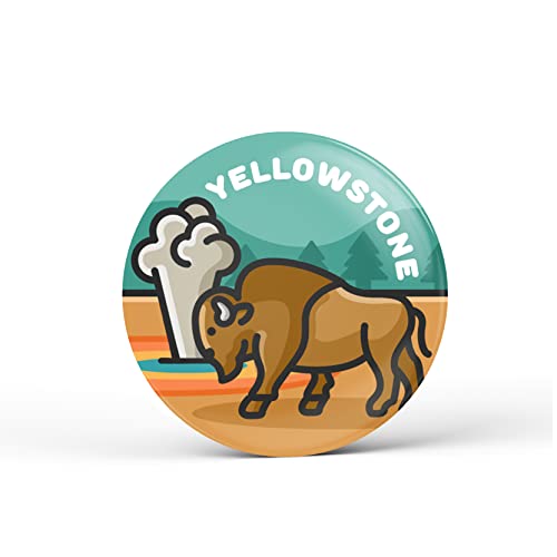 Yellowstone National Park Pinback Button
