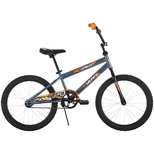 Huffy Upshot 20” Boy’s Bike for Kids, Charcoal