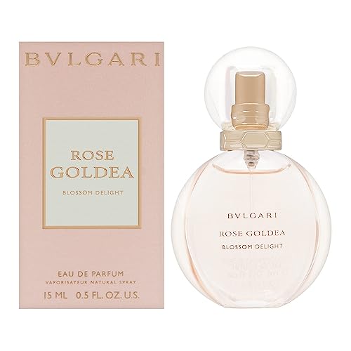BVLGARI Rose Goldea Blossom Delight Travel Perfume Spray for Women 0.5 oz/15 ml