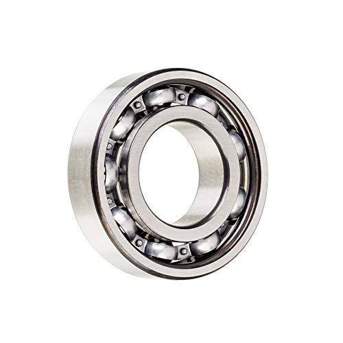 NTN Bearing 6208C3 Single Row Deep Groove Radial Ball Bearing, C3 Clearance, Steel Cage, 40 mm Bore ID, 80 mm OD, 18 mm Width, Open