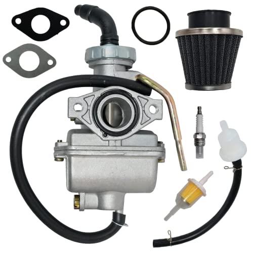 Cylinman PZ20 20mm Carburetor Fit for Kazuma Baja 50cc 70cc 90cc 110cc 125cc TaoTao 110B NST SunL Chinese Quad 4 stroke ATV 4 wheeler Go kart Dirt Bike Honda CRF50F XL75 CRF80F XR50R