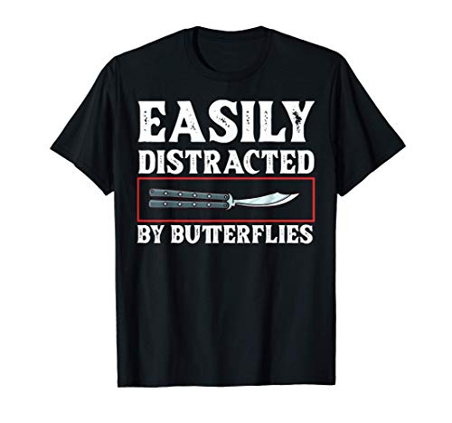 Balisong Flipping Gift Butterfly Knife Training T-Shirt