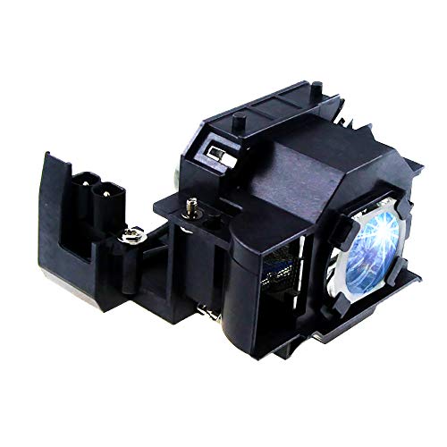 Huaute V13H010L33 Replacement Projector Lamp with Housing for ELPLP33 EMP-TW20 / EMP-TWD1 / EMP-S3 / EMP-TWD3 / EMP-TW20H / EMP-S3L / PowerLite Home 20 / MovieMate 25 / MovieMate 30S / PowerLi