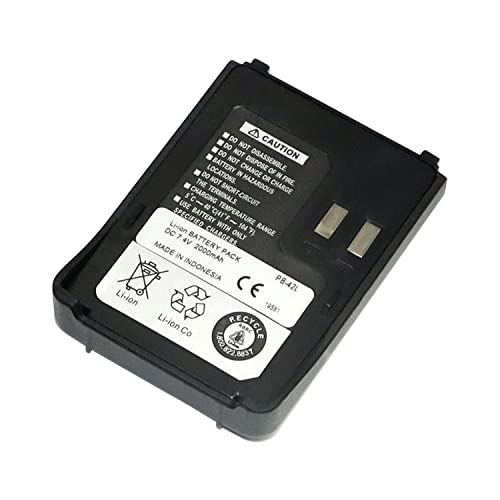 DDONG PLUS Pb42l Battery PB-42L Walkie Talkie Battery PB-42XL Replacement Battery [2024 New Version][Upgraded] for Kenwood TH-F6 TH-F6A TH-F7 TH-F7E TH-F7A TH-FTE Walkie Talkie Battery