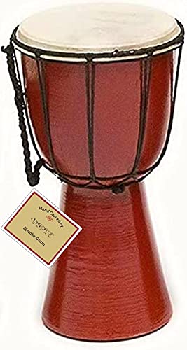 Drums Djembe Drum Djembe jembe is a Rope- goat skin Covered Goblet Drum Played by Hands West Africa style (8x16)