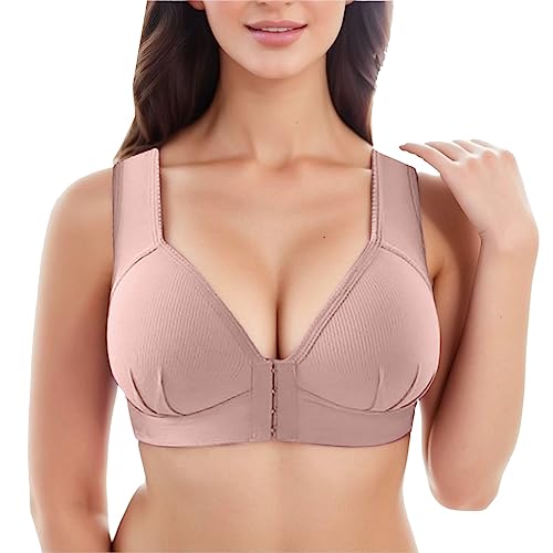 Stick on Bras for Women Knickers Size 16 Full Briefs Bandeau 3 Pieces Women's Everyday Bras Non Wired Bras for Women Romper Corset Bra Front Cross Side Buckle lace Bras red Bandeau top for