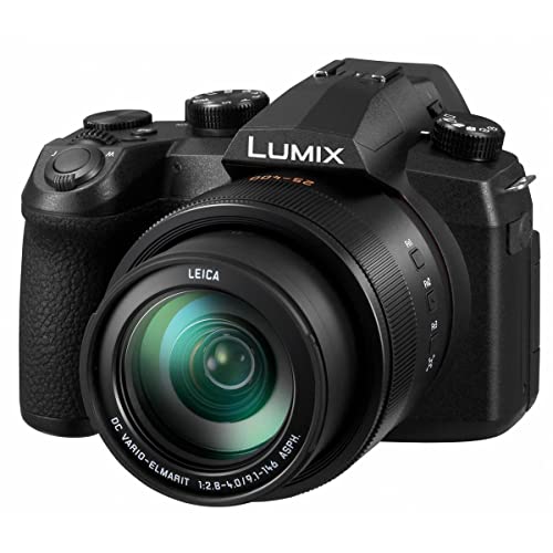 Panasonic LUMIX FZ1000 II 20.1MP Digital Camera, 16x 25-400mm LEICA DC Lens, 4K Video, Optical Image Stabilizer and 3.0-inch Display – Point and Shoot Camera - DC-FZ1000M2 (Black)