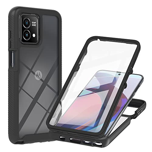 Ankoe for Motorola Moto G Stylus 5G 2023 Case with Built-in Screen Protector, Full-Body Protective Shockproof Rugged Bumper Cover, TPU Protective Shockproof Durable Case for Moto G Stylus 5G 2023
