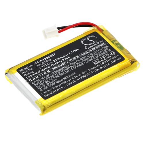 FYIOGXG Cameron Sino Battery for Ajax AJ-HUB2PLUS-W/B, AJ-HUB2-W/B, AJ-HUBPLUS-W/B, AJ-HUB-W/B, Hub, Hub 2, Hub 2 Plus PN:Ajax XK953562 2100mAh / 7.77Wh