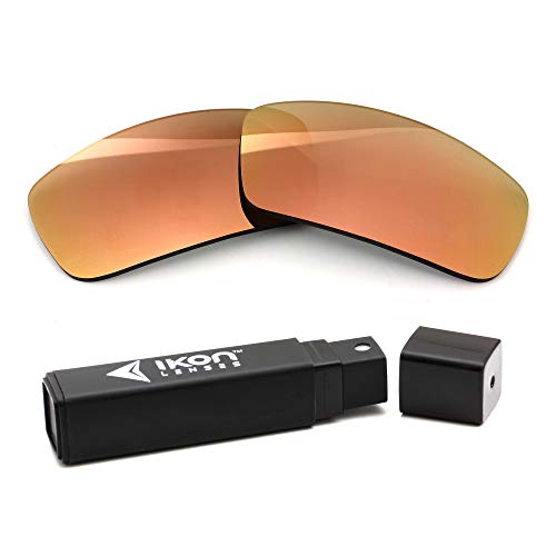 IKON LENSES Polarized Replacement Lenses For SPY Optic Cooper Sunglasses (Rose Gold Mirror)