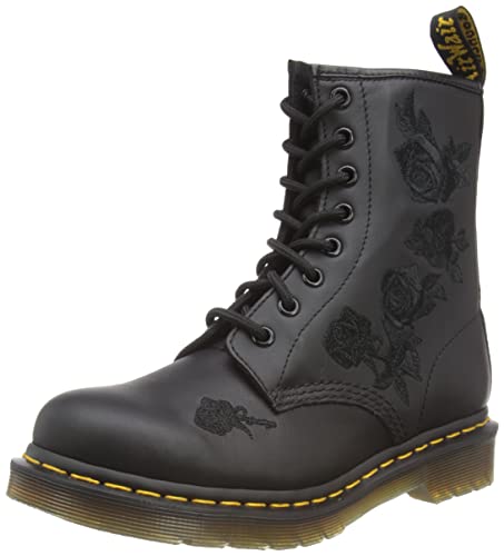 Dr. Martens Women's 1460 Vonda Mono Fashion Boot, Black Softy T, 9