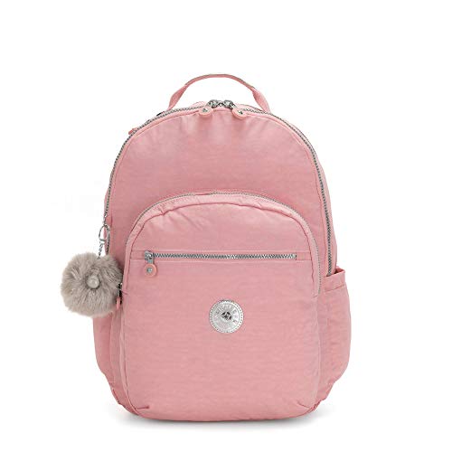 Kipling Women's Seoul XL Backpack, Bridal Rose, 13.5''L x 18.25''H x 7.75''D