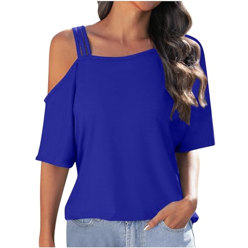 My Orders Lightning Deals of Today Casual Shirts for Women Trendy Women Tee Shirts Graphic Women Blouses for Work Half Button up Shirts for Women V Neck Tops for Women My Orders with Amazon Dark Blue
