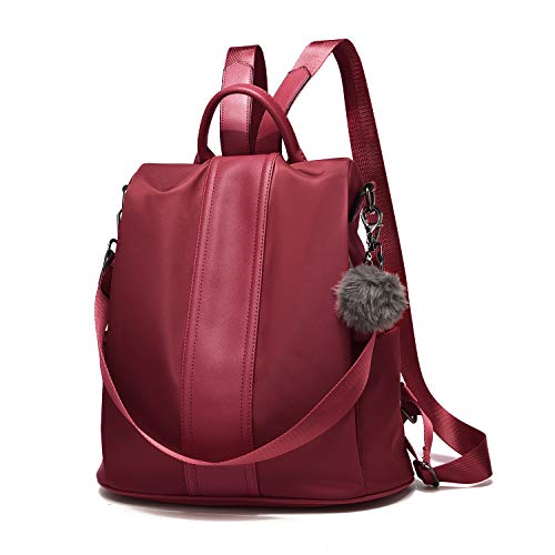 PINCNEL Women Backpack Purse Waterproof Nylon Anti-theft Rucksack Lightweight Shoulder Bag