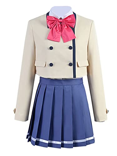 Kanojo Mo Kanojo Saki Saki School Uniform Cosplay Costume Halloween (Male XL)