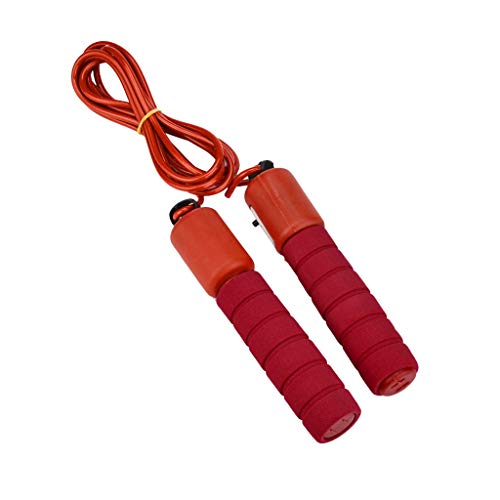 GDJGTA Jump Rope with Counter,Sponge Handle Skipping Rope for Boys Girls Fitness Exercise, Adjustable Kids Skipping Rope