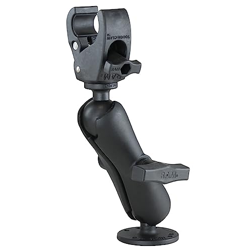 RAM Mounts RAP-400-202U Tough-Claw Trolling Motor Stabilizer with Medium Arm