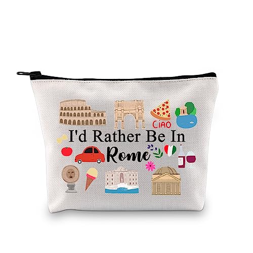 G2TUP Rome Travel Gift Rome Makeup Bag Rome Journey Cosmetic Bag Rome Trip Souvenir Gift Rome lover gift Rome camping gift (Rome MB)