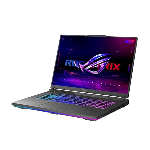ASUS ROG Strix G16 (2024) Gaming Laptop, 16” Nebula Display 16:10 QHD 240Hz, GeForce RTX 4060, Intel Core i9-14900HX, 16GB DDR5-5600, 1TB PCIe SSD, Wi-Fi 6E, Windows 11, G614JVR-ES94