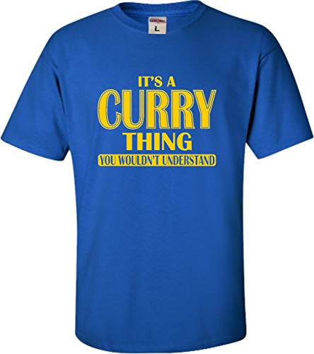 Go All Out YM 10-12 Royal Youth It's A Curry Thing You Wouldn't Understand T-Shirt