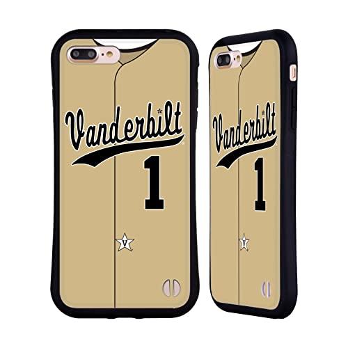 Head Case Designs Officially Licensed Vanderbilt University Vandy Baseball 1 Hybrid Case Compatible with Apple iPhone 7 Plus/iPhone 8 Plus