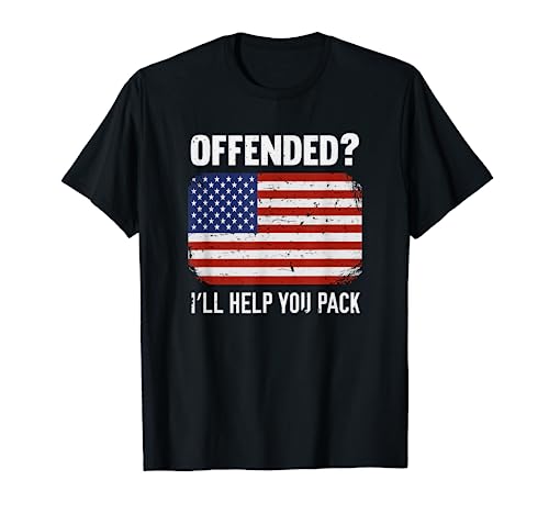 Funny Offended? I'll Help You Pack Conservative T-Shirt