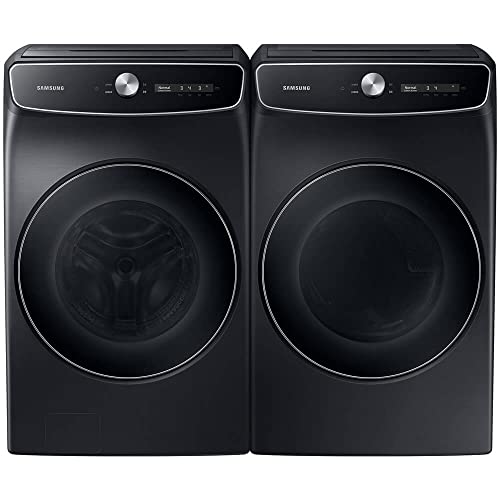 Samsung WV60A9900VPR Black Stainless Front Load Washer/Dryer Pair