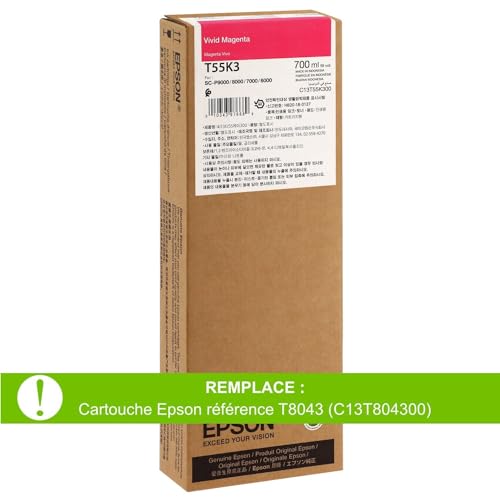EPSON Singlepack Vivid Magenta T55K300