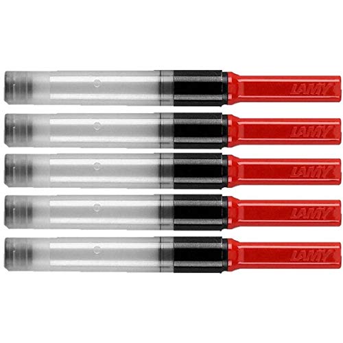 Lamy Z28 Fountain Pen Ink Converter, Pack of 5