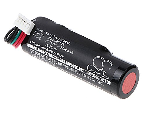 Cameron Sino New 3400mAh Battery for UE ROLL, UE ROLL 2, UE Roll Ears Boom, WS600, WS600BL, WS600VI