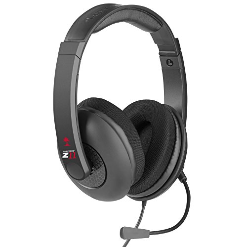 Turtle Beach Ear Force Z11 Amplified Gaming Headset for PC and Mobile Devices - FFP-Full-Range Speakers - Massive 50mm speakers deliver high-fidelity audio with crisp highs and rumbling lows for deep audio immersion