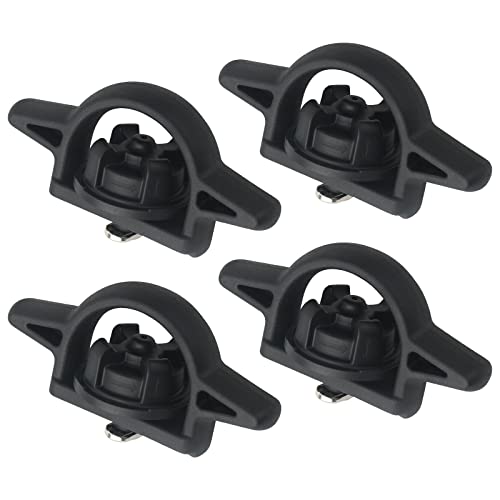 APPERFiT Tie Down Bed Cleats Striker Luggage Holders (4pcs) Compatible with 2005-2022 Toyota Tacoma, 2007-2022 Toyota Tundra