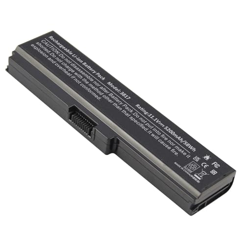 TREE.NB Battery for Toshiba L675 L750 L700 L755 P755 P750 C655 A655 A665 C655D L755D L755-s5167 L755-s5170 L755-s5175 L755-s5213 Satellite, Replace with Toshiba Battery PA3817U-1BRS PA3818U-1BRS