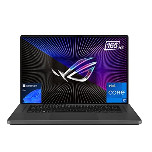 ASUS ROG Zephyrus G16 Gaming Laptop, 16' WUXGA 165Hz, Intel 13th Gen 10-Core i7-13620H Up to 4.9 Ghz, GeForce RTX 4060, 16GB RAM, 1TB PCI 4.0, RGB, WiFi 6E, TB 4, USB-C, RJ45, HDMI, Win11 Pro