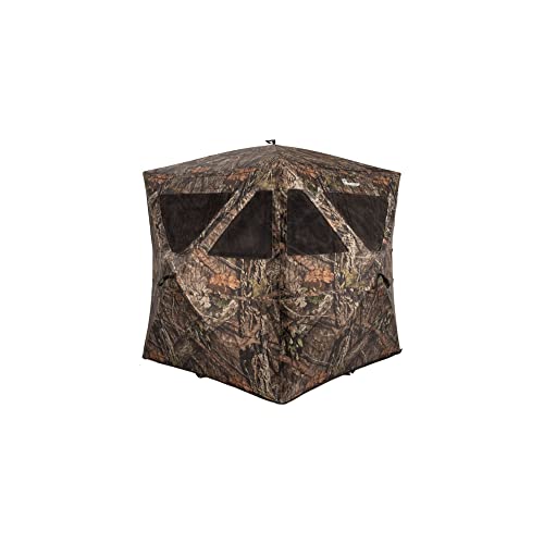 Ameristep Care Taker Kick Out Pop-Up Ground Blind, Premium Hunting Blind, Mossy Oak Break-Up Country Camo