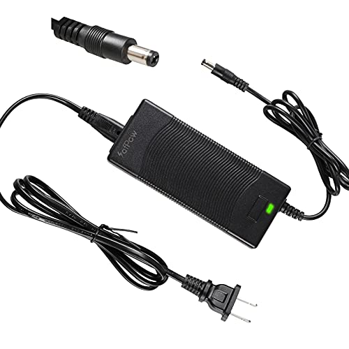 SafPow 42V 2A Charger 1 Prong Smart Universal for 36V Electric Scooter Bike Lithium Battery. Compatible with Gotrax Jetson and All Brands' 36 Volt Escooter Ebike