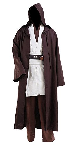 CosDaddy Mens Cosplay Costume Tunic Robe Full Set (XL-men)