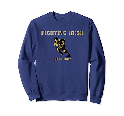 Fighting Irish Football Classic Design Sweatshirt